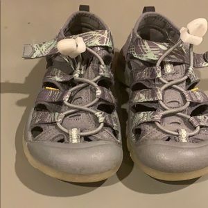 Keen water friendly sandals. Glow in the dark!